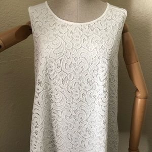 Lace Detail Knit Top